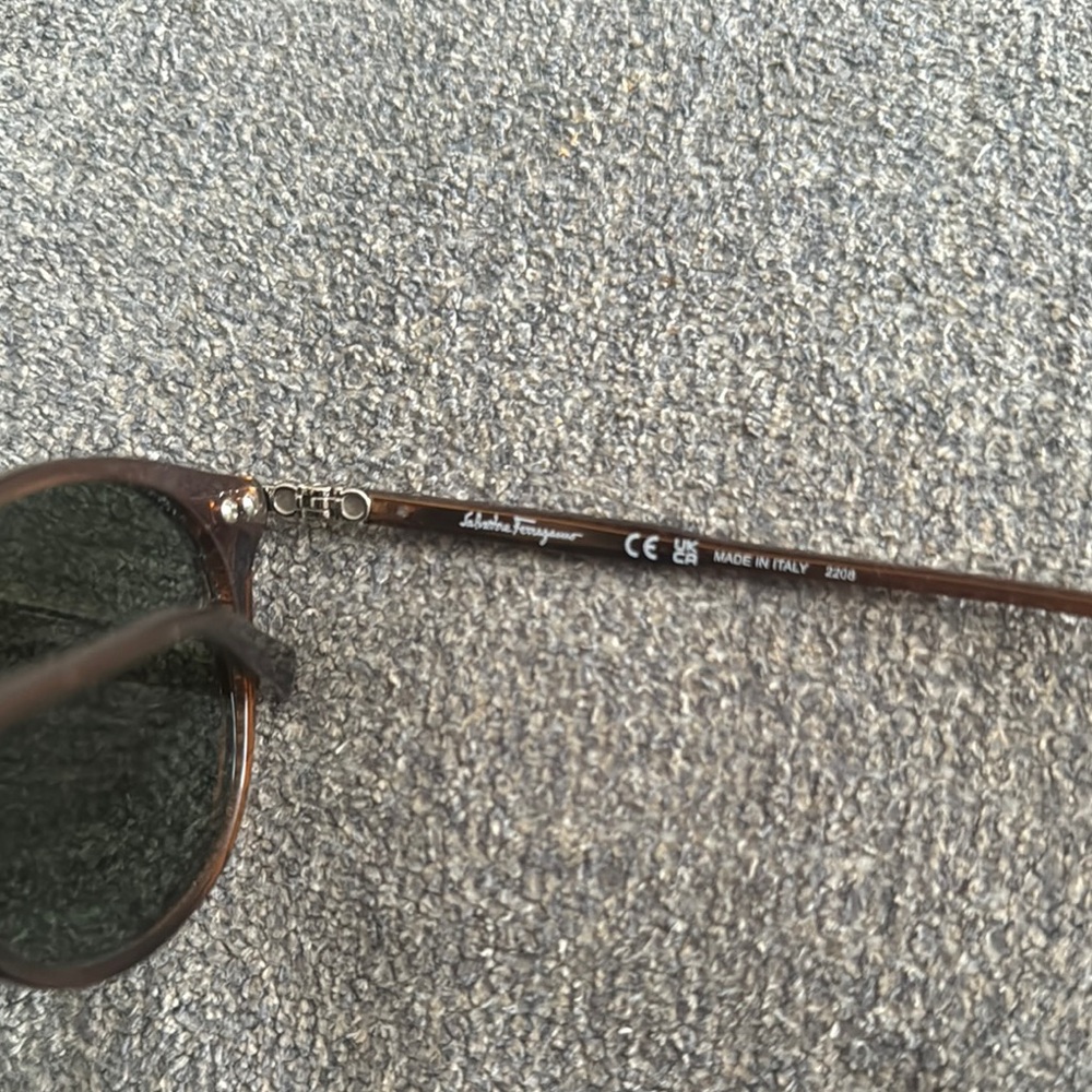 Salvatore Ferragamo Brown Sunglasses - Picture 3 of 10
